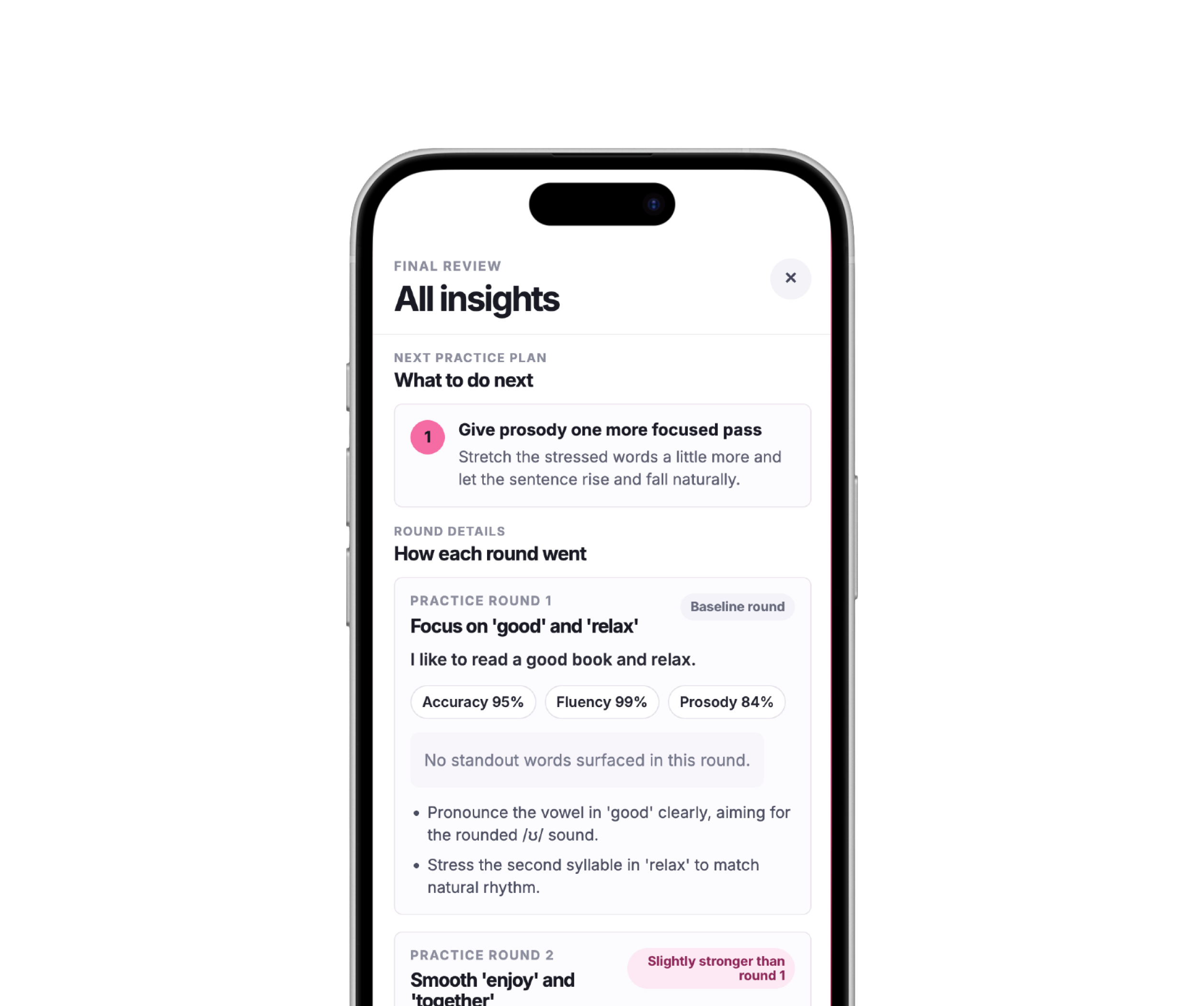 Final review — all insights
